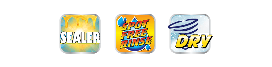 Sealer - Spot Free Rinse - Dry